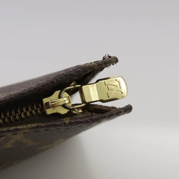 LOUIS VUITTON Monogram Bucket PM Accessory Pouch LV Auth 108707 - Picture 9 of 16